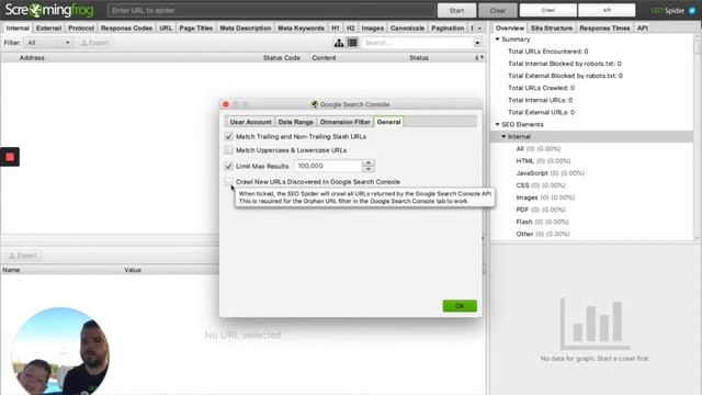How to connecting Screaming Frog to Google Search Console смотреть онлайн