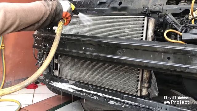 Condenser Cleaning - Hyundai Accent