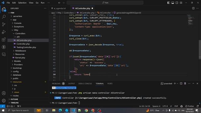 Generate Image by Prompt In Laravel using OpenAI API | Coding Digital | 2023 смотреть онлайн