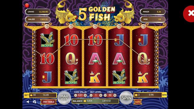 ALT CASINO 5 GOLDEN FISH 1ST GAME MINOR AGAD 🤑🥰🙏 смотреть онлайн