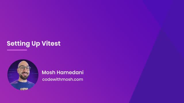 07. Setting Up Vitest смотреть онлайн