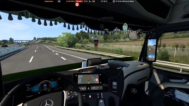 ETS 2 1.40●Mercedes-Benz Actros MP5●Catanzaro-Rome,Italy●Hi-tech on the road #2 смотреть онлайн