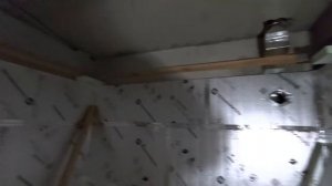 Зашивка pir-плитой парилки. Установка каркаса.