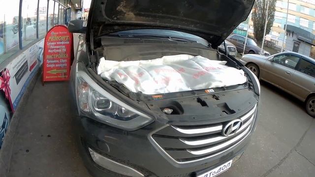Автоодеяло Автотепло Hyundai Santa Fe (2012-2018). АВТоДОП Нижний Новгород. смотреть онлайн