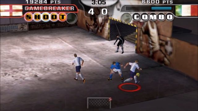 FIFA Street 2 PSP Gameplay HD смотреть онлайн