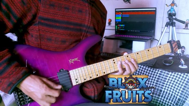 Drip Fruits Theme - Guitar Cover Blox Fruits Sea Theme - Anime Music Nepal