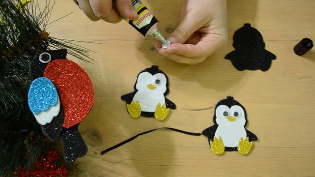 Новогодние игрушки из фоамирана ! смотреть онлайн