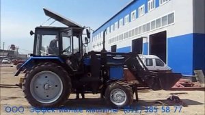 Фронтальный погрузчик для МТЗ-82