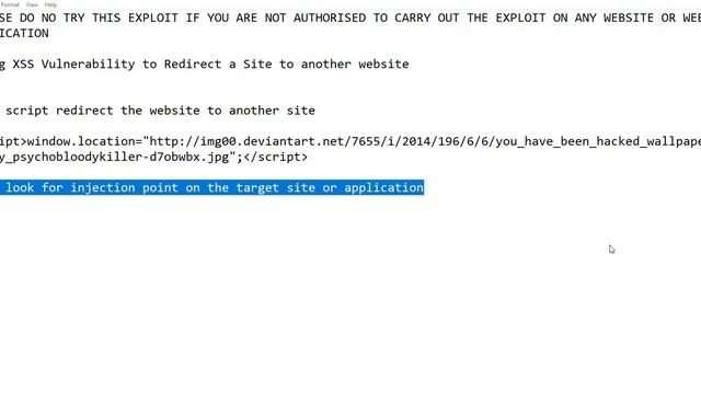 XSS Exploit - To Redirect a Site to Another Website смотреть онлайн