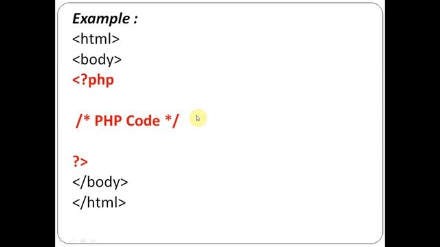 Basic PHP Program (Tamil) - How to write php program? смотреть онлайн