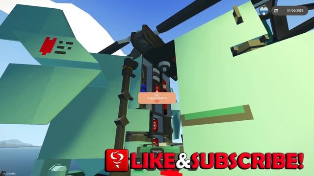 Tiny Heli Carrier Ship With AWESOME Mini Helicopter INSIDE! - Stormworks: Build and Rescue Gameplay смотреть онлайн