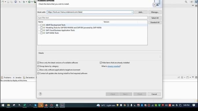 How to Setup Eclipse for ABAP on HANA Perspective смотреть онлайн