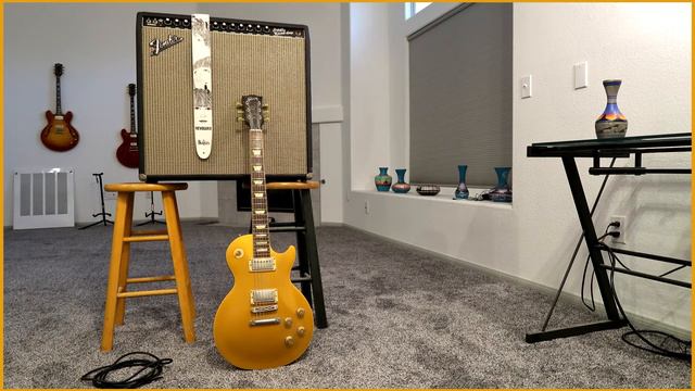 GIBSON LES PAUL, FENDER SUPER REVERB, CORD, AND STRAP смотреть онлайн