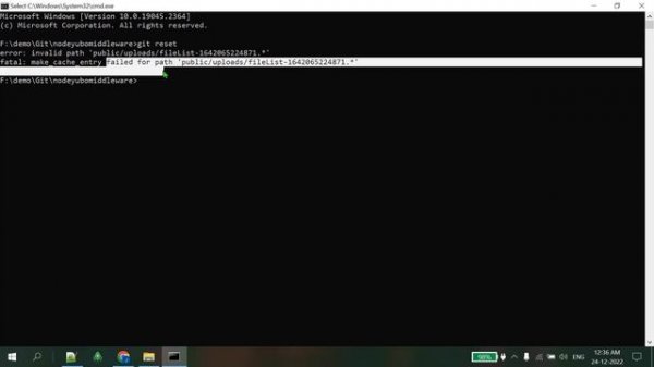 Git Invalid Path |Unable to Checkout Working Tree|Clone Succeeded But Checkout Failed Error Resolve