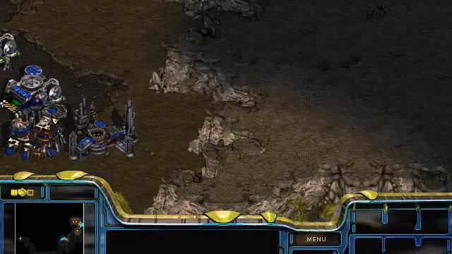 StarCraft: Brood War - 3 Computers vs 3 Computers - AI vs AI - Map: Labyrinth смотреть онлайн