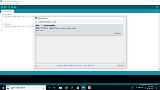 ESP32 Install Board Arduino IDE смотреть онлайн