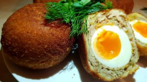 Яйцо по-шотландски. Цыганка готовит. Котлета с яйцом. Gipsy cuisine.