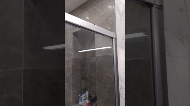 ДВЕРЬ В ДУШЕВУЮ НИШУ SLIDE DOOR GK-862, ПРОФИЛЬ ХРОМ МАТОВЫЙ, ПРОЗРАЧНОЕ СТЕКЛО смотреть онлайн