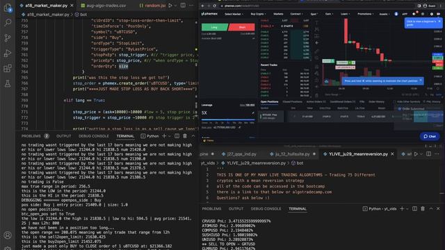 Market Making Algorithm in Python (4 Tutorial) смотреть онлайн