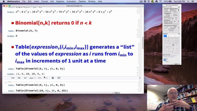 Make a Dynamic Pascal's Triangle in Mathematica смотреть онлайн