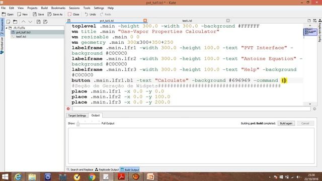 TclTk - Treinamento-parte2: Aplicação 1 - Construção de Interface Simples смотреть онлайн