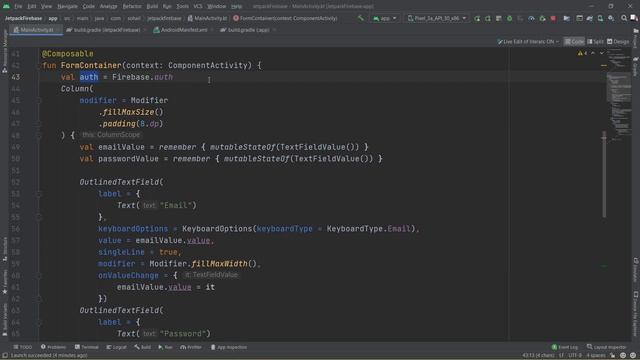 Firebase Authentication with Jetpack Compose | Android Development 2021 смотреть онлайн