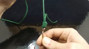 4 Крепкие самозатягивающиеся петли, узла. Как привязать крючок вертлюжок к шнуру или леске видео