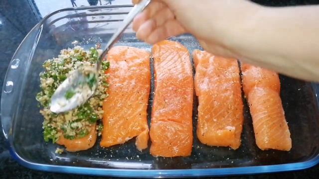 Лосось под ореховой корочкой? ПП/Keto/LowCarb