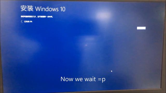 How to reinstall Windows 10 single language to any language Part 2 (English Chinese 中文） смотреть онлайн
