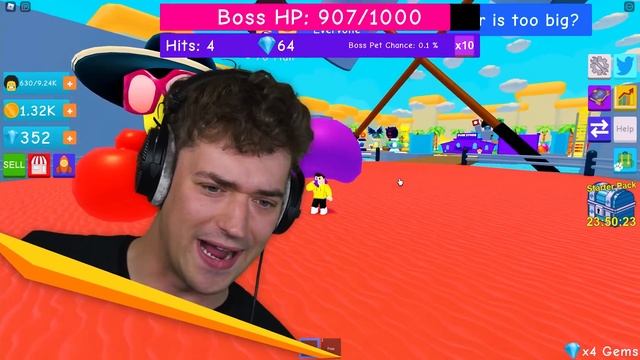 Growing The BIGGEST Hair In ROBLOX! смотреть онлайн