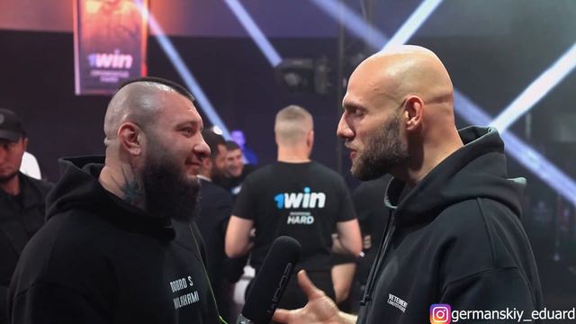 Закулисье Hardcore. Чемпионские бои. Слова бойцов до и после боя. Мнение о судействе.