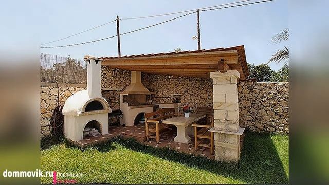 Идеи летней кухни в частном доме и на даче: 80 проектов