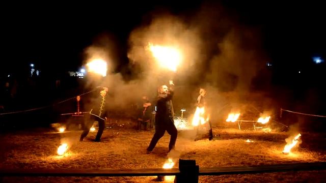 Flame Gates fire show - У-Син Дао, Неаполь Скифский, 3.11.2019