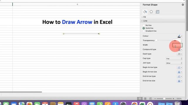 How to Draw Arrow in Excel смотреть онлайн