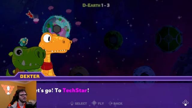 Dinosaur Tennis!? - Dino galaxy tennis - Talic Tries смотреть онлайн