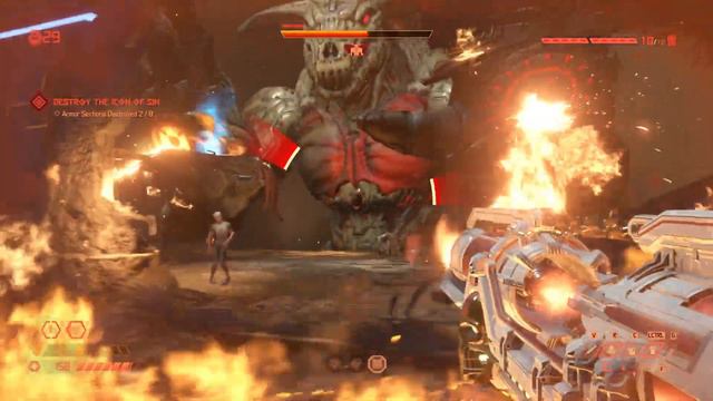 DOOM Eternal Walkthrough Gameplay | Icon of Sin Boss Fight and Ending & Final Cutscene - Part 19 смотреть онлайн