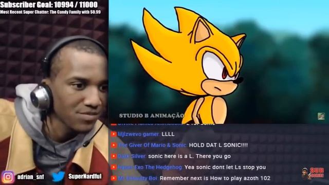 Sonic vs Goku REACTION (from Studio B Animation) смотреть онлайн