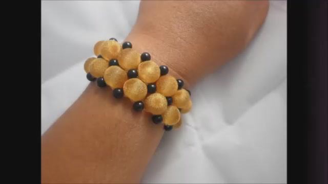 красивый браслет с бусинами бижутерия -браслет с бусинами