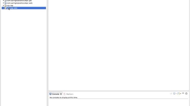 Spring in Practice - Importing the sample code (ZIP format) into Eclipse смотреть онлайн