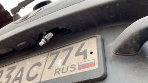 Замена ламп подсветки номера Hyundai Santa Fe classic (TAGAZ)