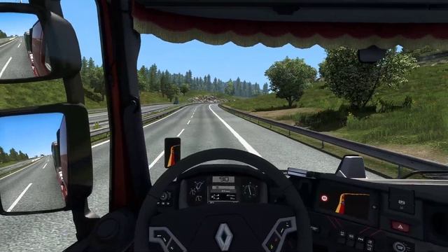 Euro Truck Simulator 2 | ETS2 1.44 | Renault Range TCK | Adjustable Suspension Height | смотреть онлайн