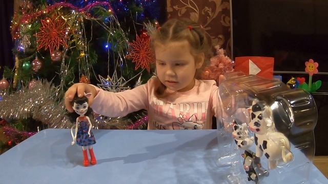 Поехали Погулять а там Enchantimals #КУКЛЫ # Энчантималс  CAMBRIE COW & RICOTTA#Мультик#ДАРИЮЛЬКА +