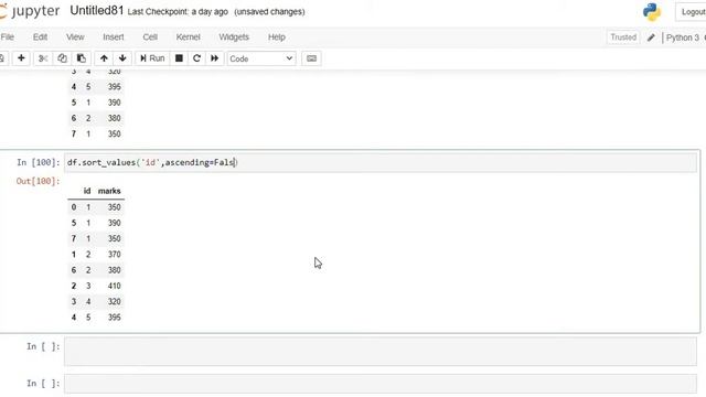 SAS proc sort in Python смотреть онлайн