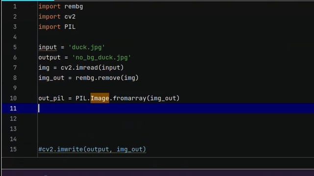 Removing image background with Python смотреть онлайн
