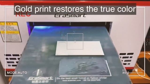 УФ печать на чехлах и стеклянных чехлах для смартфона - УФ принтер A3 Plus смотреть онлайн