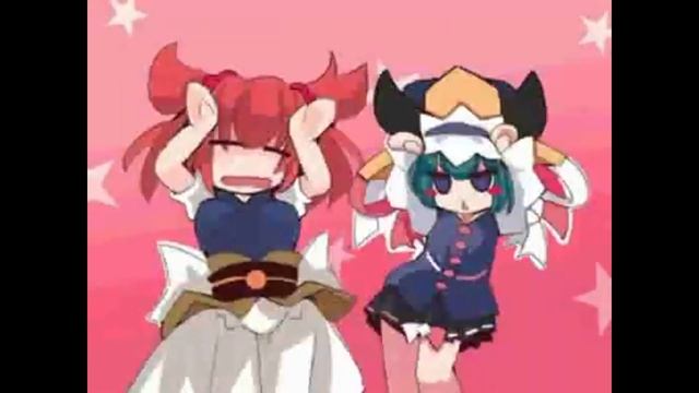Touhou - Shikieiki x Komachi Caramelldansen смотреть онлайн