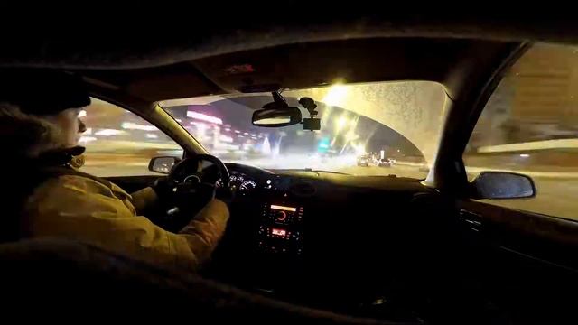 Ночной таймлапс в дороге gopro hero 5 Night timelapse смотреть онлайн