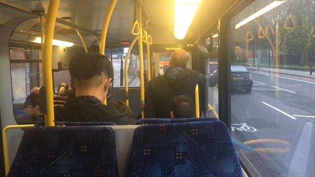 77 Bus Route (PVL415 LX54GZU) Volvo Plaxton President Go-Ahead London (28th January 2018) смотреть онлайн