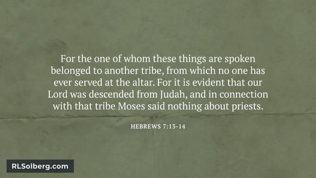 How the new priesthood shows the Law of Moses is no longer in effect смотреть онлайн