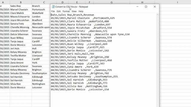 Convert Excel to CSV File | XLSX to CSV | Excel to Text File Comma Delimited смотреть онлайн